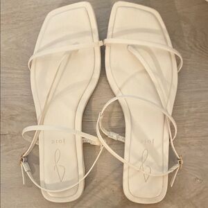 Joie Glory Sandals in Ivory Size 6.5